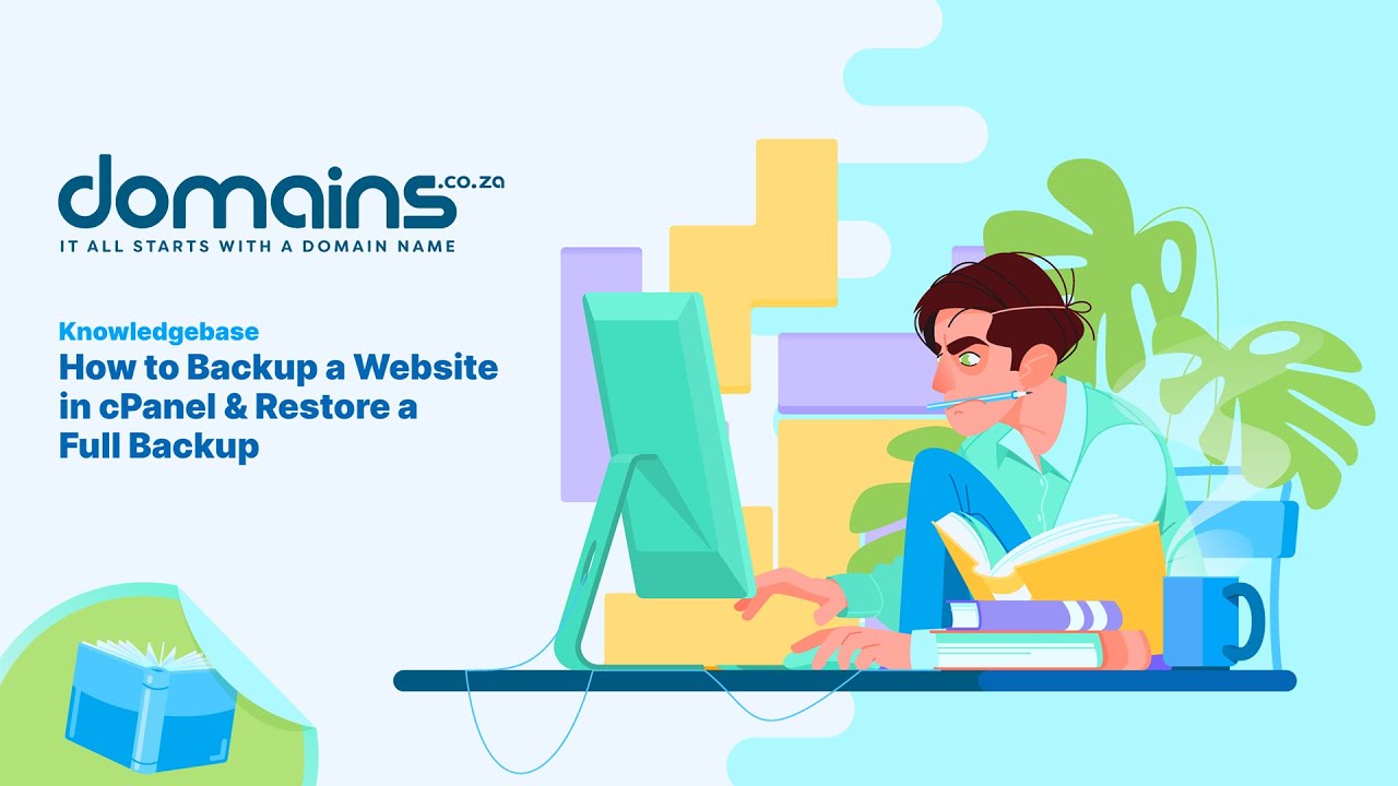How to Backup a Website in cPanel & Restore a Full Backup | Domains.co.za Tutorial