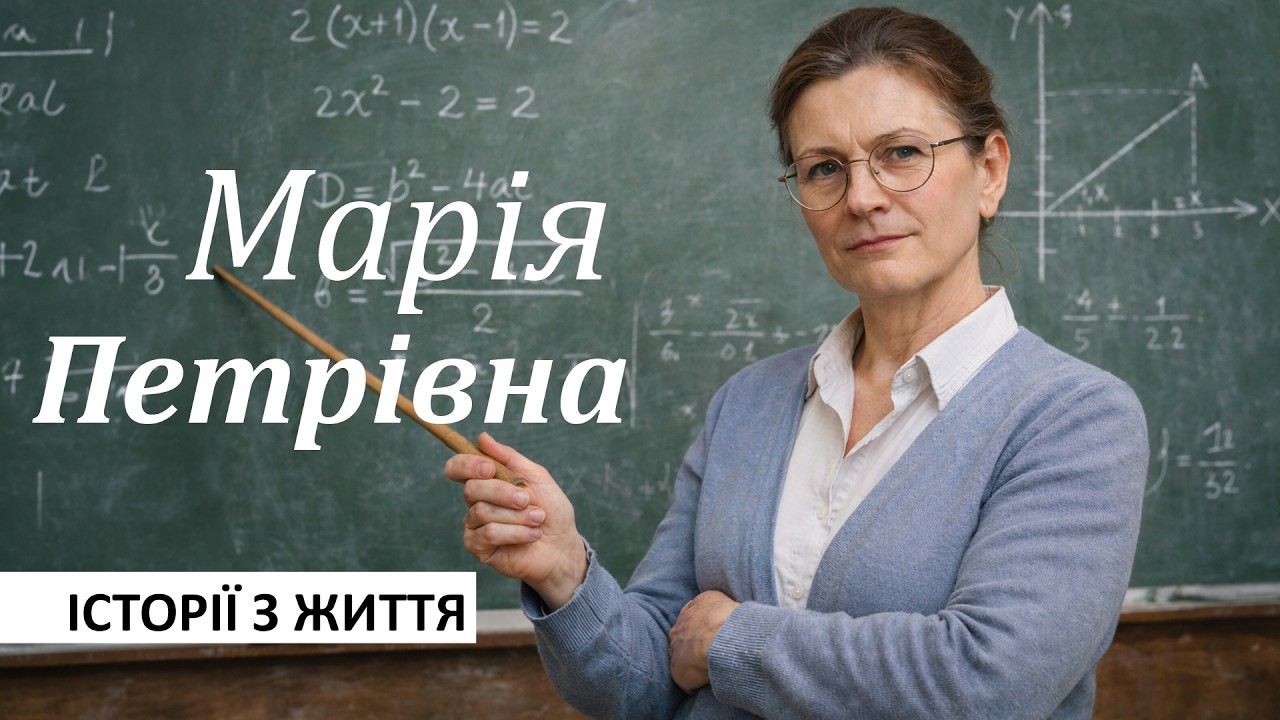 Історії з Життя - Марія Петрівна | Та сама вчителька, яка змінює життя (ви точно таку памʼятаєте)