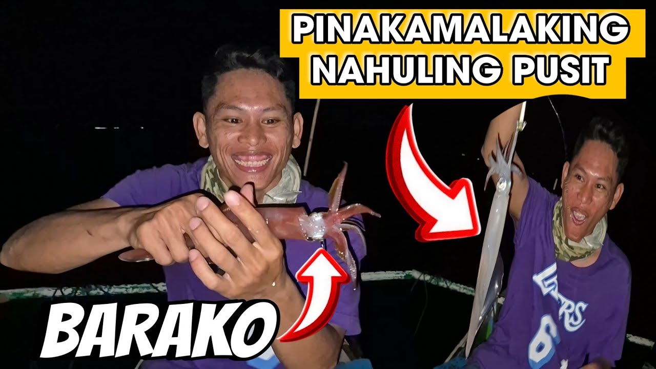 ANG PINAKAMALAKING PUSIT NAHULI SA BUCANA | Matepo Official Vlog @JaperSniperOfficial 