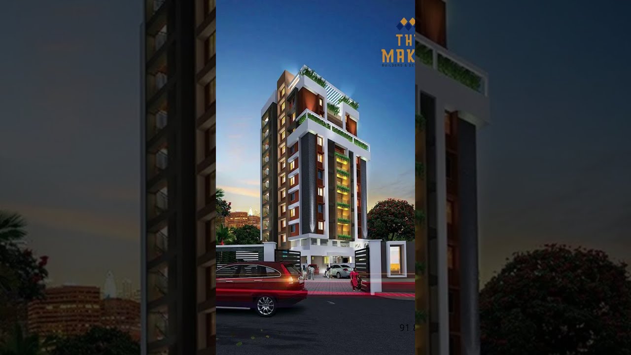 Cacion | The Maker | 3 & 4BHK Luxury apartments | Vazhuthacaud | Trivandrum