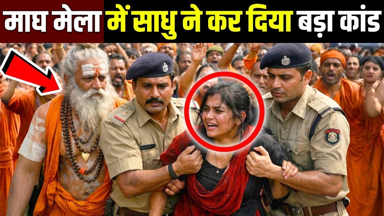 प्रयागराज माघ मेला में साधु ने कर दिया बड़ा कांड! Prayagraj Magh Mela 2026