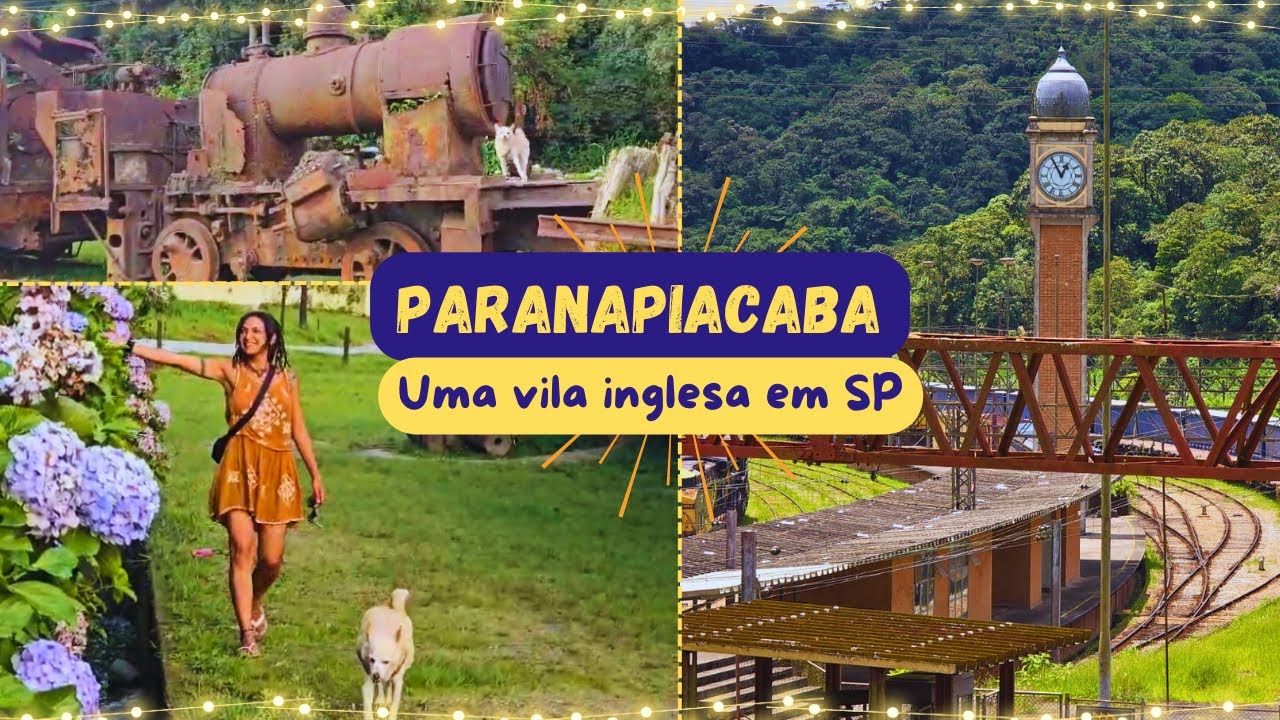 Cheguei de motorhome em Paranapiacaba!