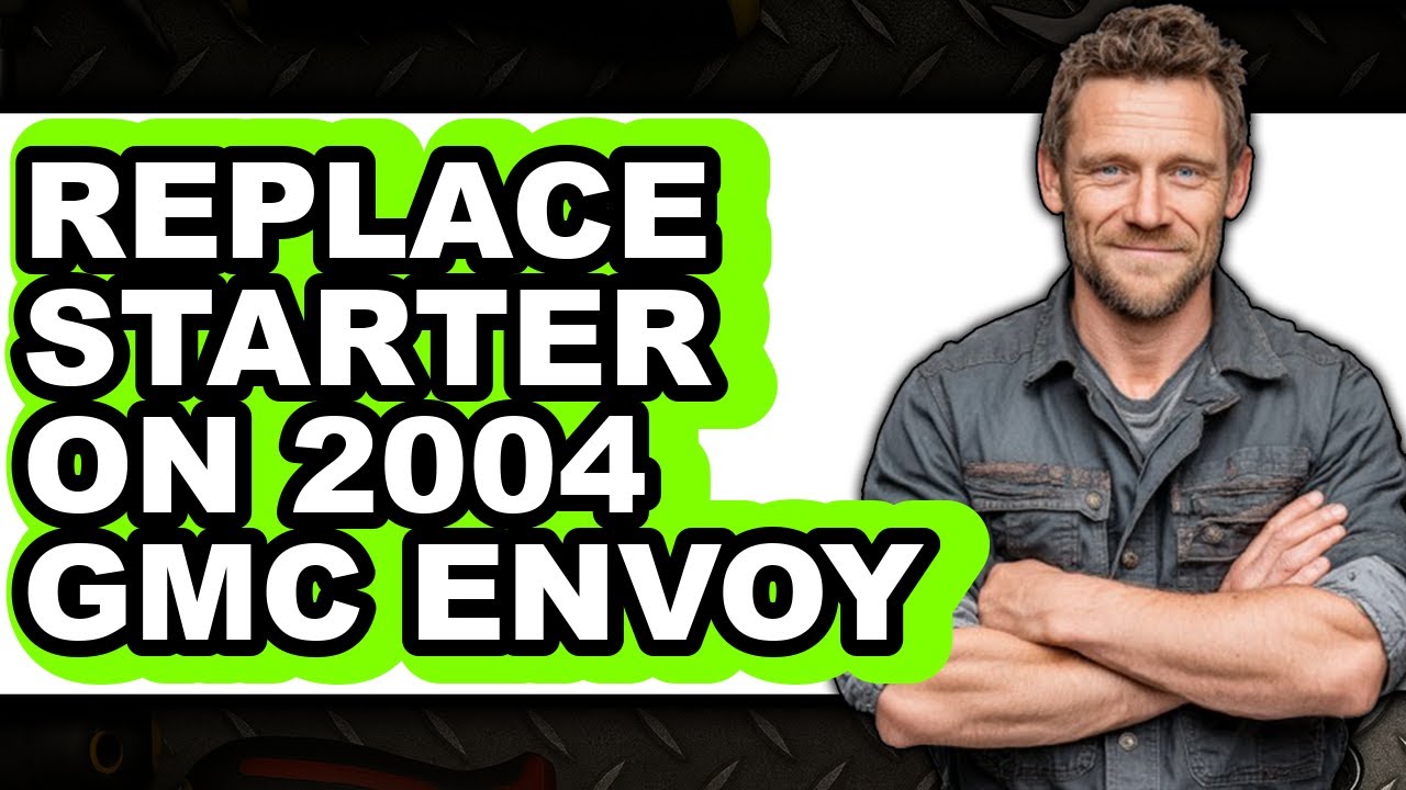 How to Replace Starter on 2004 GMC Envoy - Step By Step