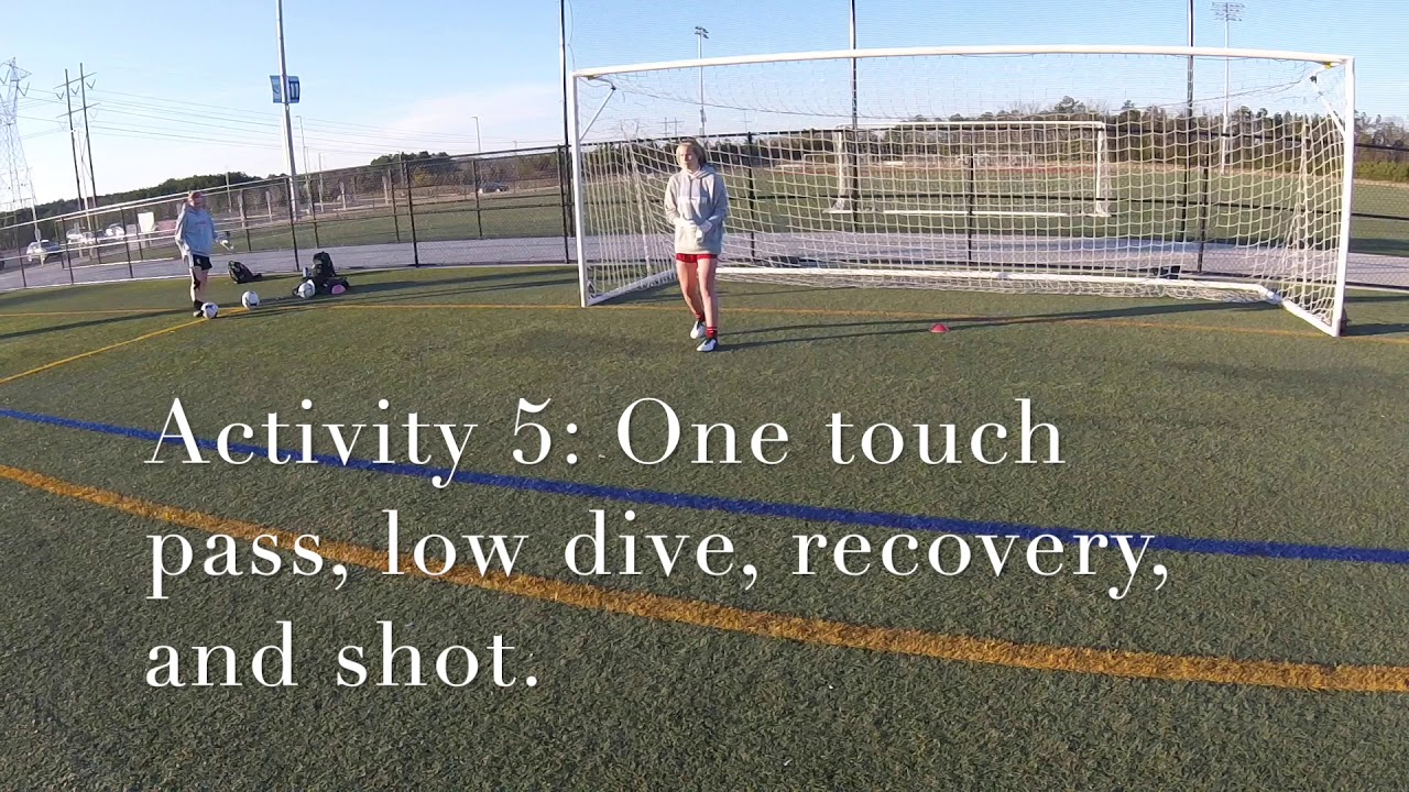 Awesome Goalkeeper Technical Handling and Shot Stopping Session   HD 1080p