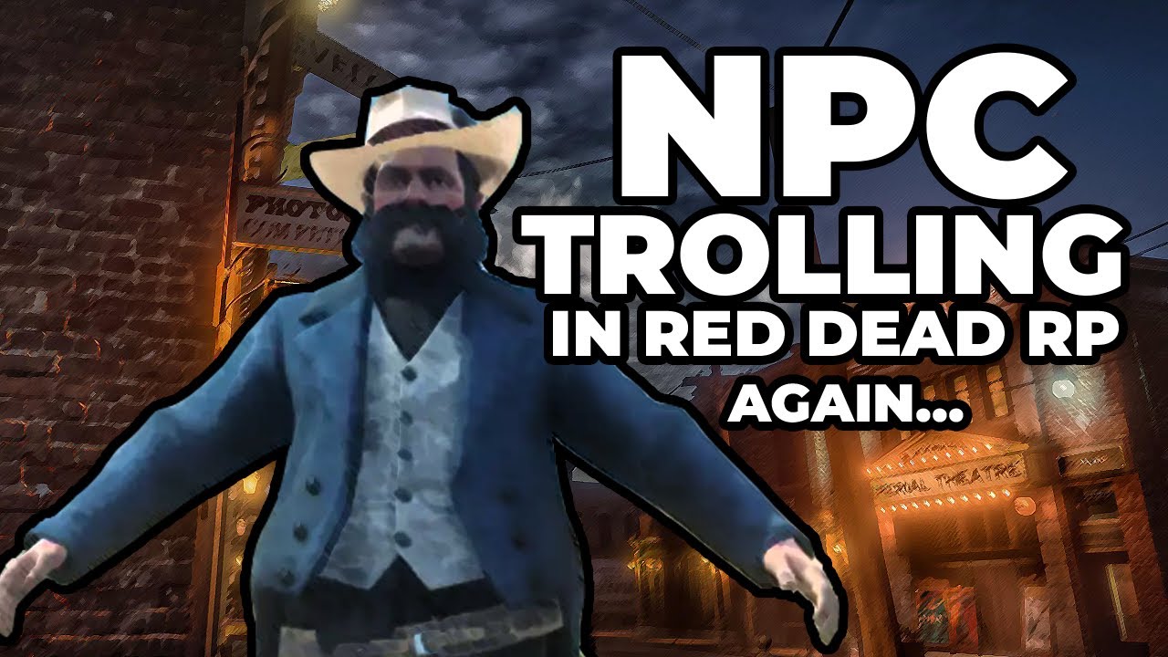 I Became an Actual NPC in Red Dead Redemption 2 Roleplay