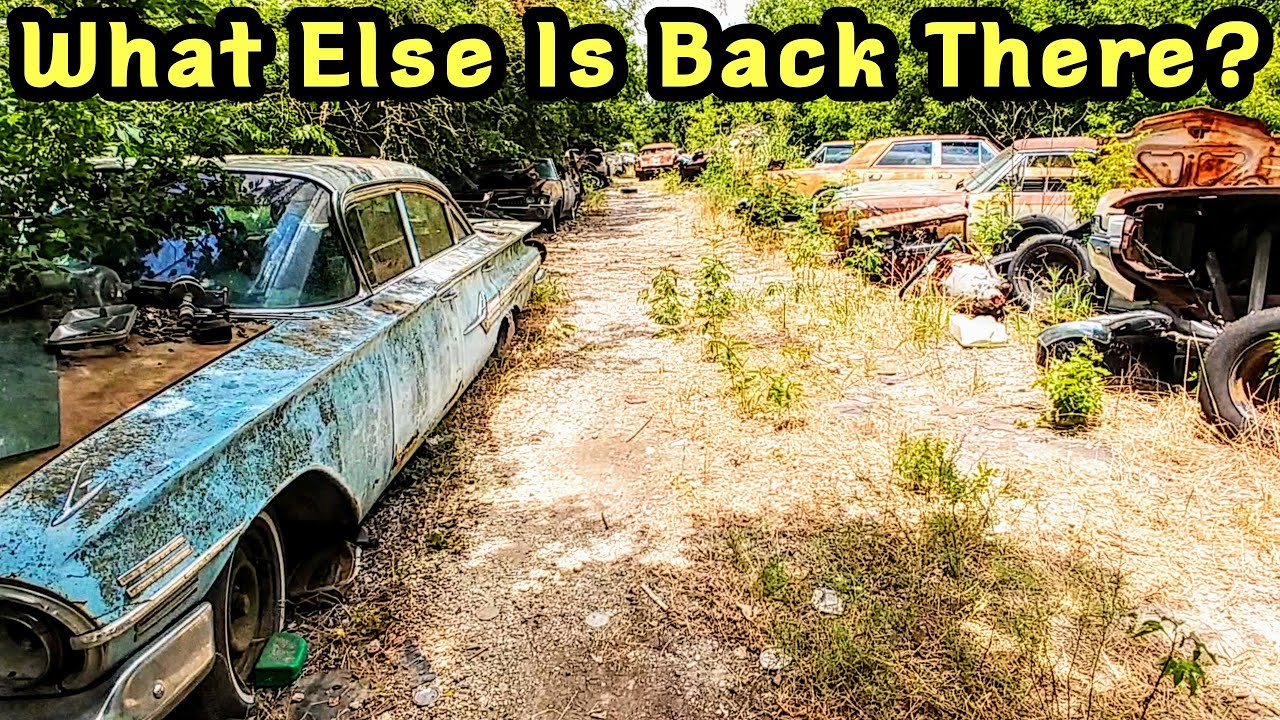 Exploring A Classic Car Junkyard