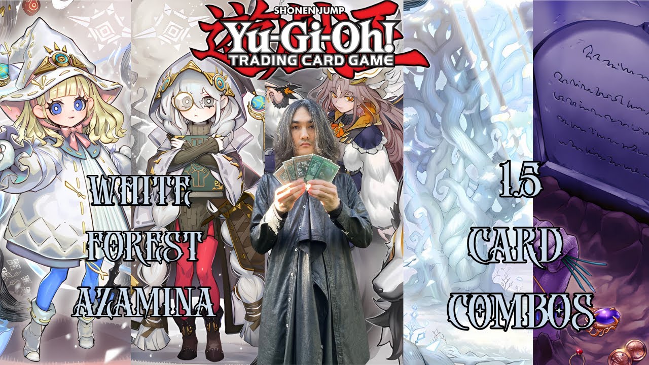 Yu-Gi-Oh! The Trading Card Game White Forest Azamina 1.5 Card Combos