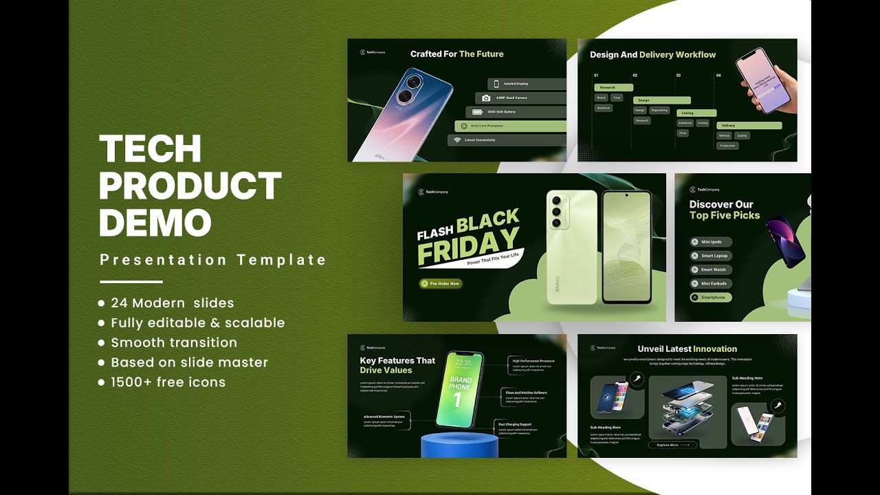 Launch Your Product with Impact | New Product Demo Presentation Template
