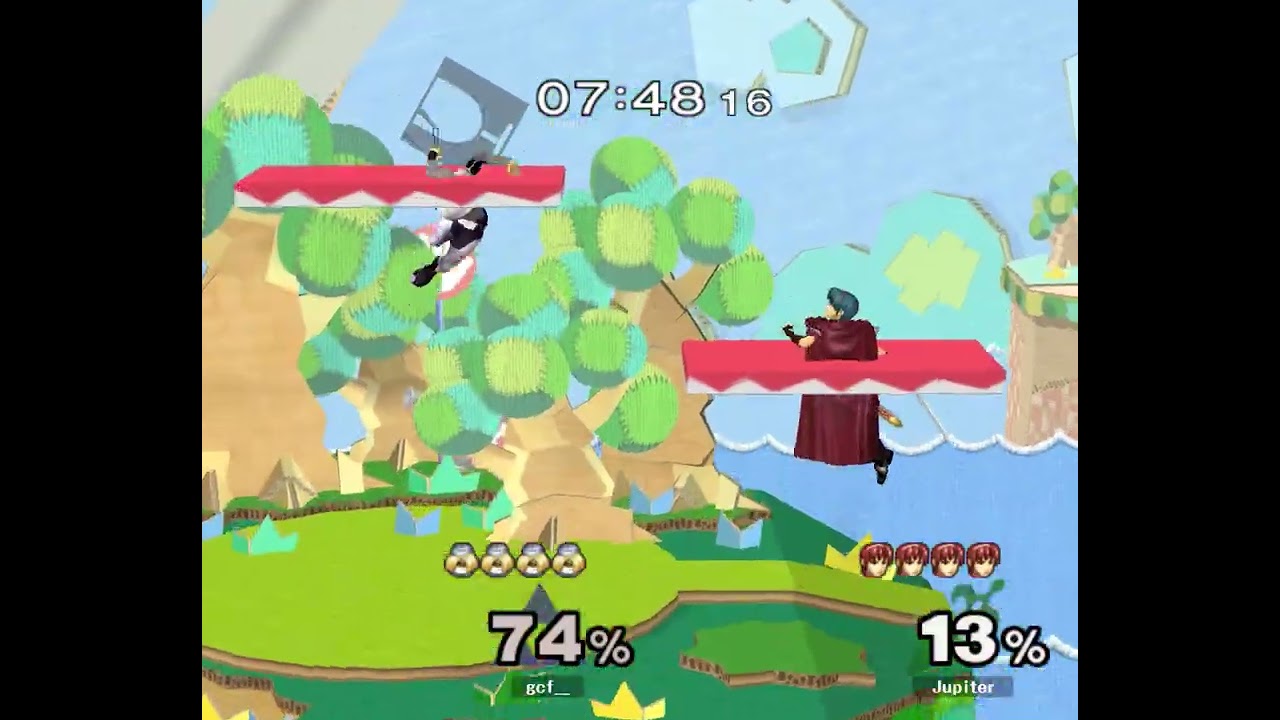 [ass] 175 - Melee Singles WR2 — gcf_ ⟮Sheik⟯ vs Jupiter ⟮Marth⟯