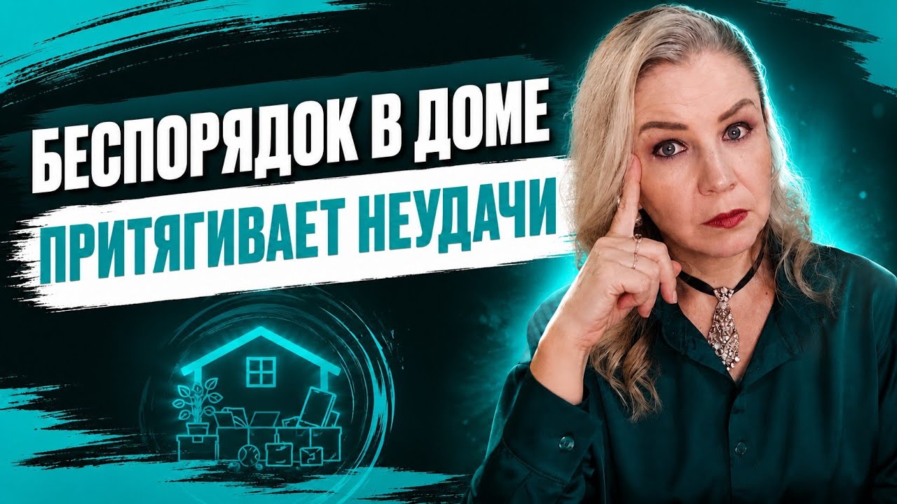Юлия Злата: Беспорядок в доме притягивает неудачи