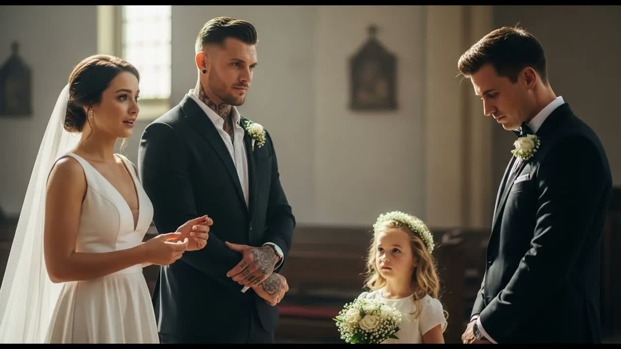 The Groom Refused to Marry a Single Mom at the Altar — The Mafia Boss Stepped In: “Then She’s Mine.”