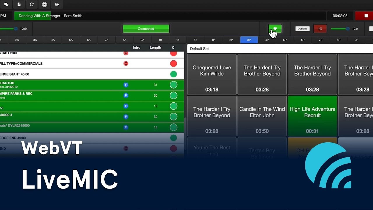 WebVT: LiveMIC