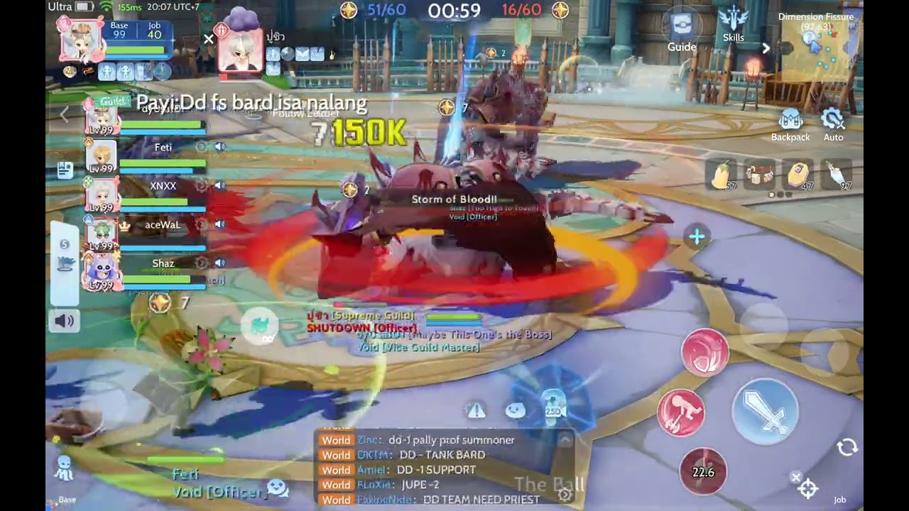 Dimension Drill 04/15/2026 Prontera-6 ROOC