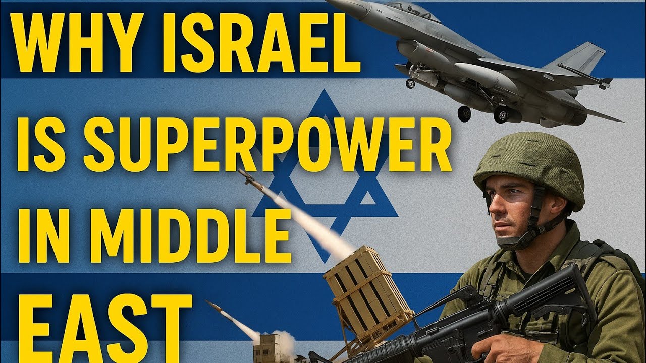 Why Israel is Superpower in the middle East | Israel Unmatched military power | #israel #middleeast