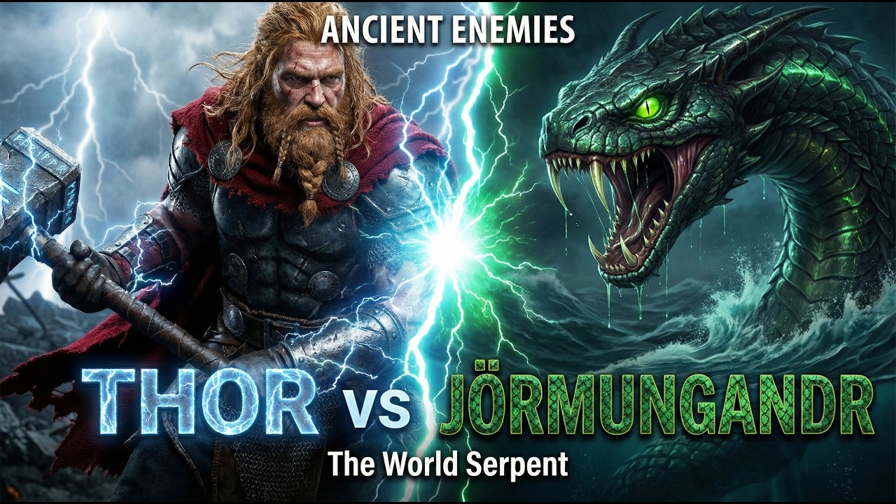 THE WORLD SERPENT RISES - Jörmungandr Awakens | RAGNARÖK | Epic Norse Music