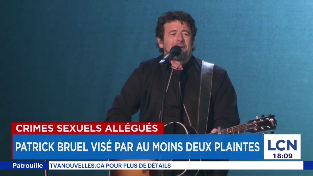 Scandale en France: 8 femmes accusent Patrick Bruel de violences sexuelles