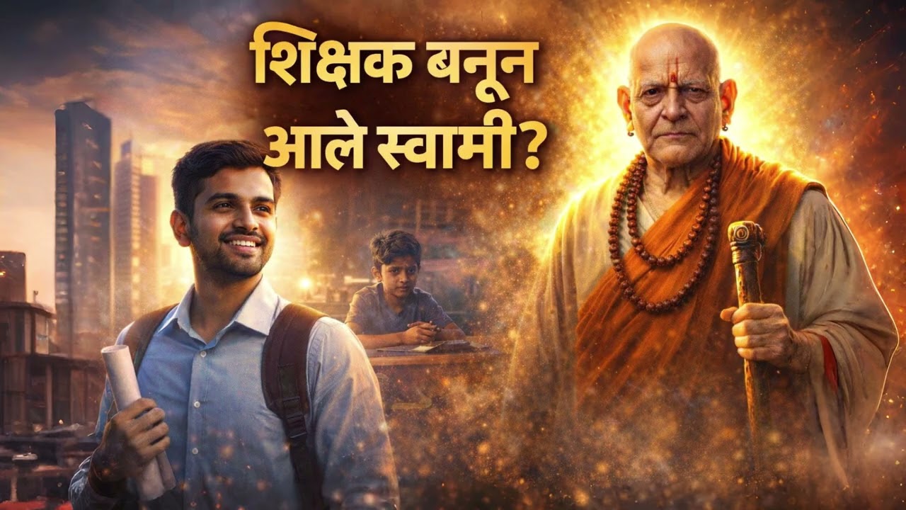 शिक्षक  बनून आले स्वामी l स्वामी समर्थांची हृदयस्पर्शी कथा | भावनिक चमत्कार l Swami Samarth Katha