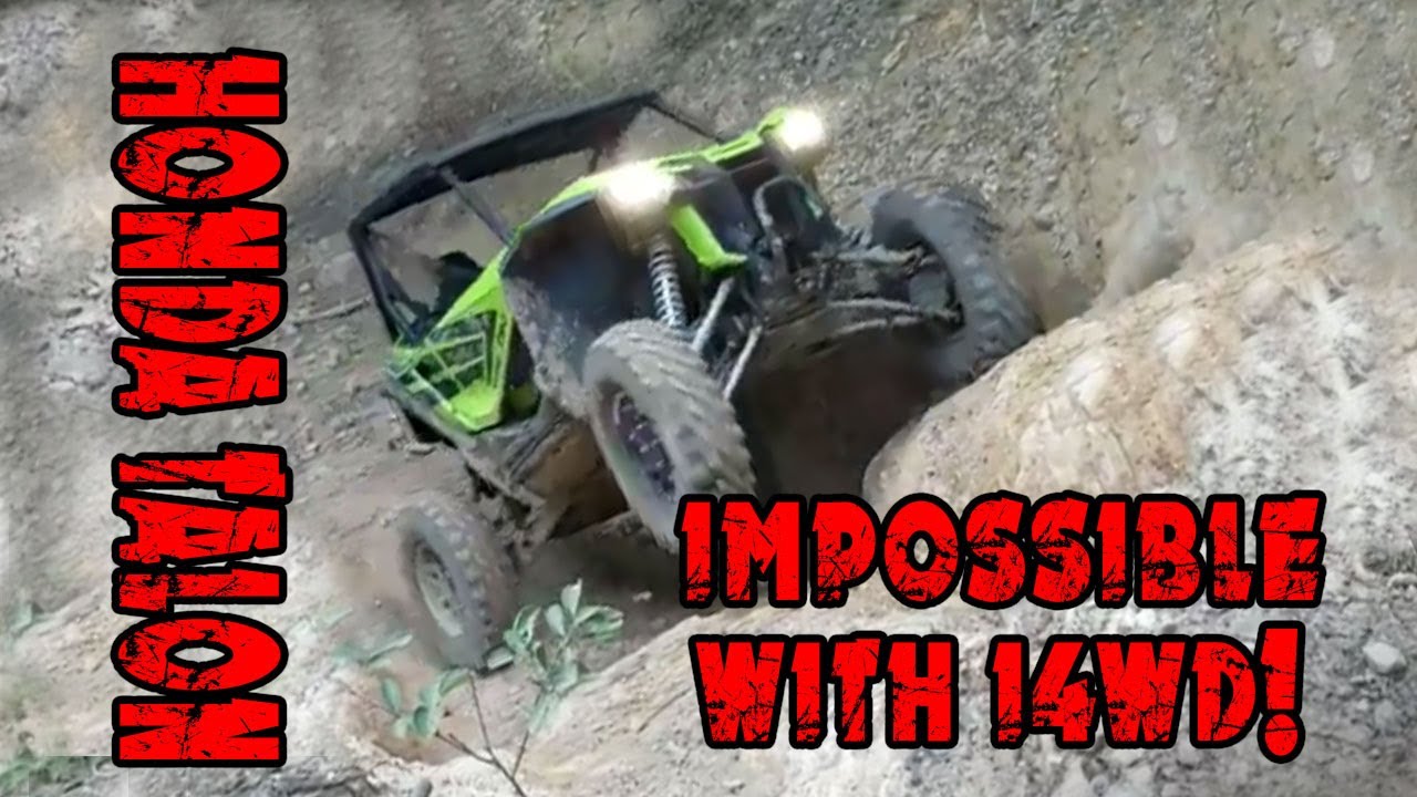 Honda Talon impossible climb without a true locker!