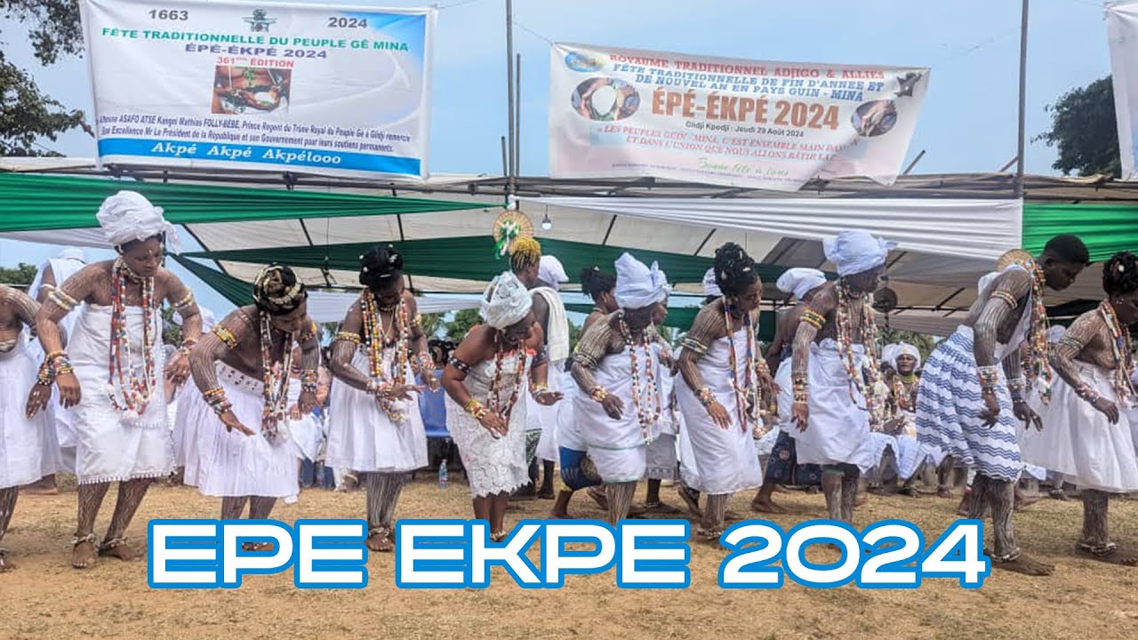 EPÉ-EKPÉ 2024 : LA 361e PIERRE SACRÉE BLANC SALE, SYMBOLE D’UNITÉ ET DE COHÉSION