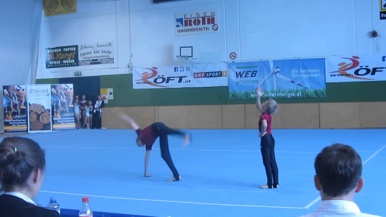 9 - Bundes Kids Cup Finale Sportakrobatik 2015 - USV Dobersberg - Kinder 1 M2