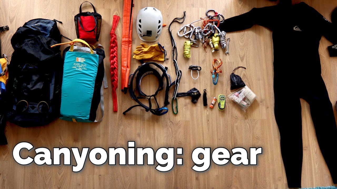 Canyoning gear