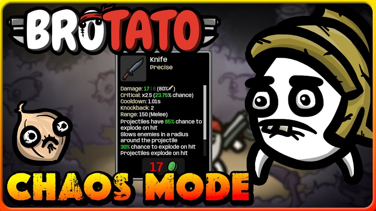 This mod makes EVERYTHING RANDOM! | Brotato Chaos Mod