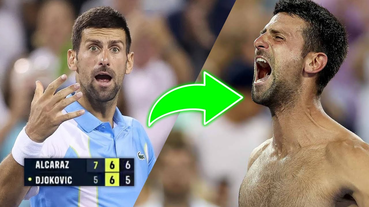 Novak Djokovic Is *ONE POINT* Away From Losing.. What Happens Next Is UNBELIEVABLE!