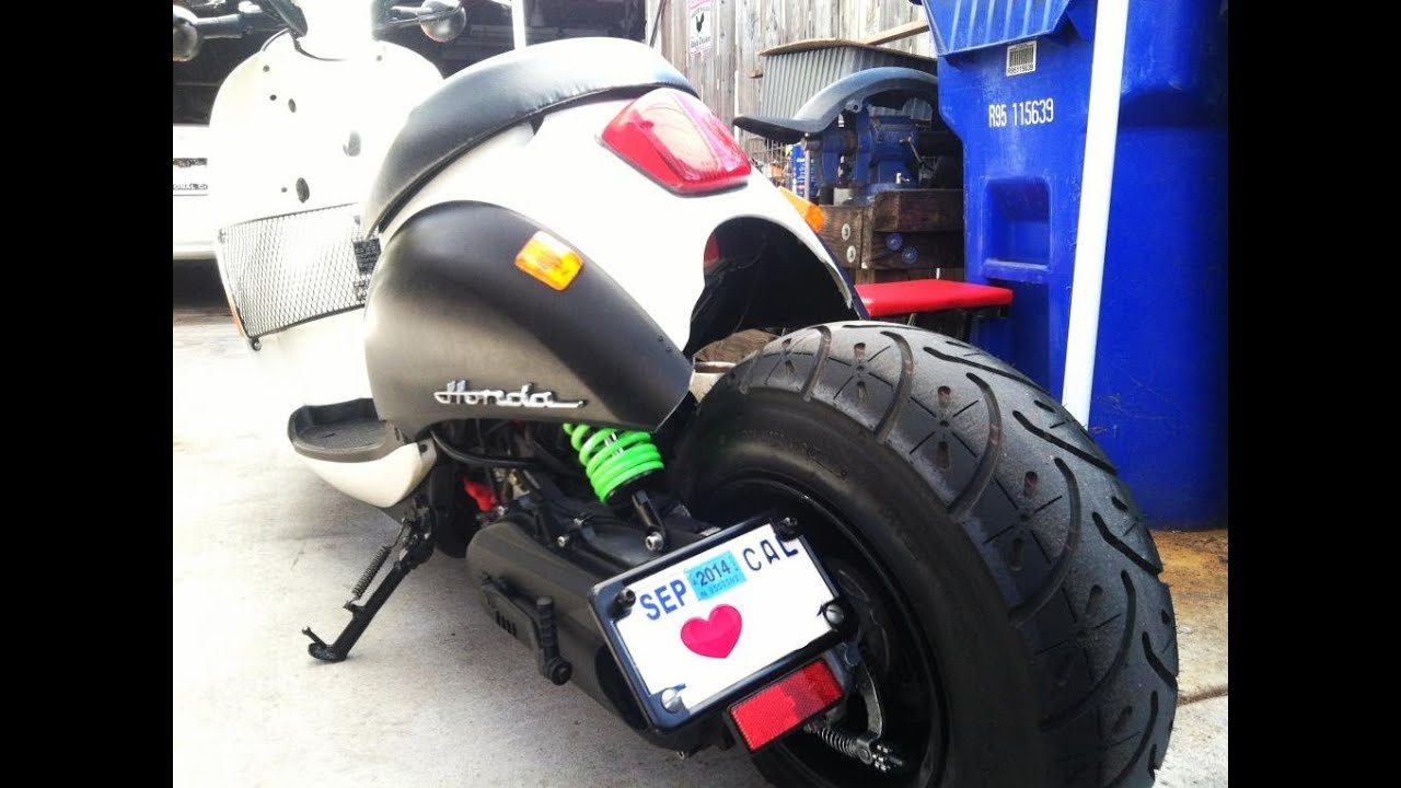 Installing Stretch Kit On A Honda Metropolitan