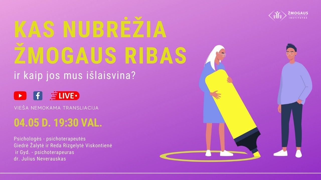 Kas nubrėžia žmogaus ribas ir kaip jos mus išlaisvina?