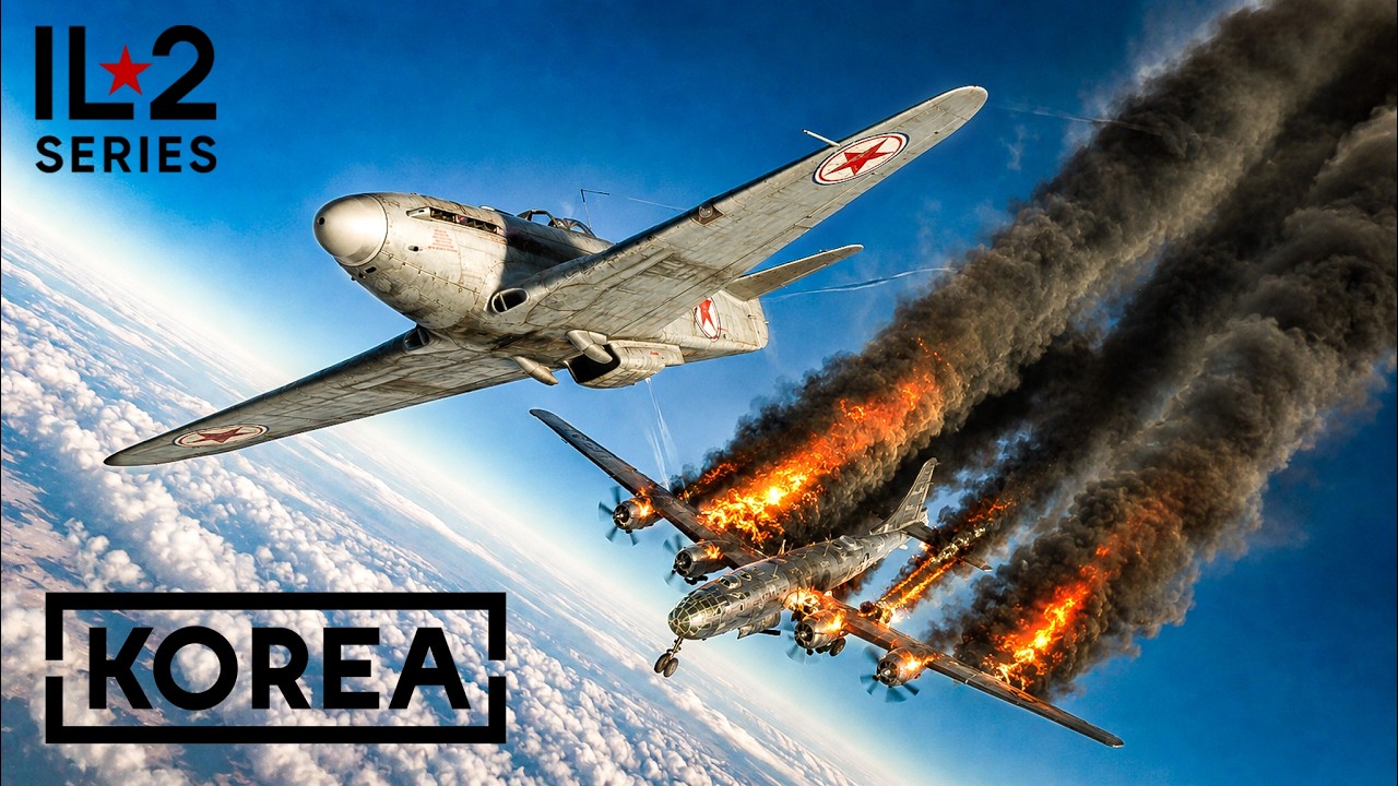 Оборона Пхеньяна &mdash; Героический бой Як-9П | IL-2 Korea | PIMAX | RTX 5090 | VR