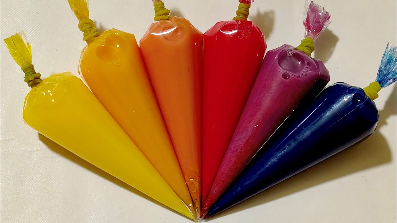 Dusk Slime ! Making Slime with Piping Bags ! Satisfying Slime Videos★ASMR★