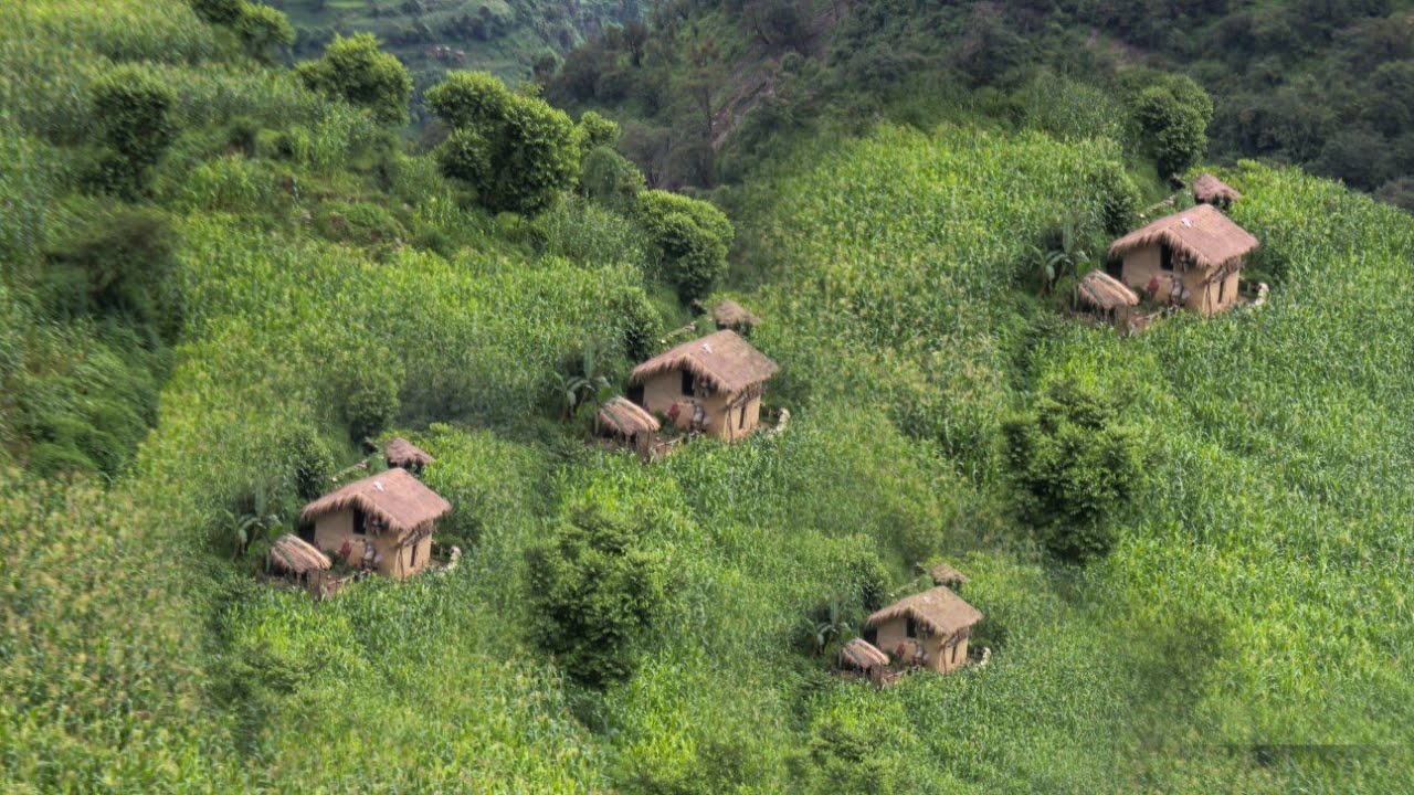 Life in a Hidden Mountain Village Far from the Modern World || TheVillagenepal 