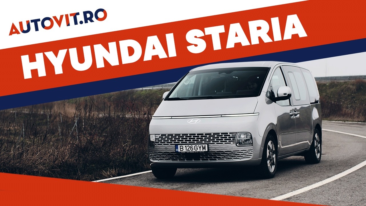 Hyundai Staria 2026 - Mașina de familie IDEALĂ | Autovit.ro Test Drive