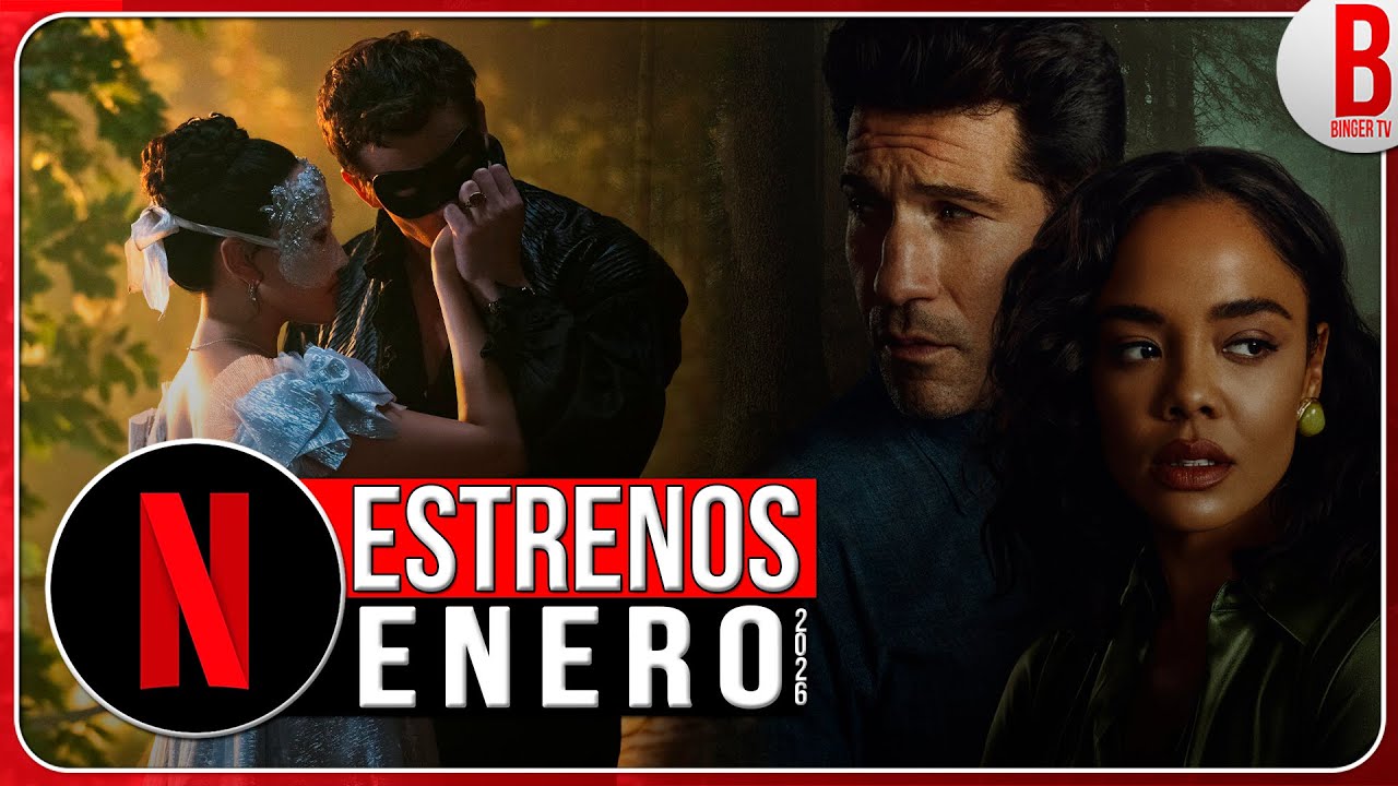 Estrenos NETFLIX ENERO 2026 | Series y Pel&iacute;culas