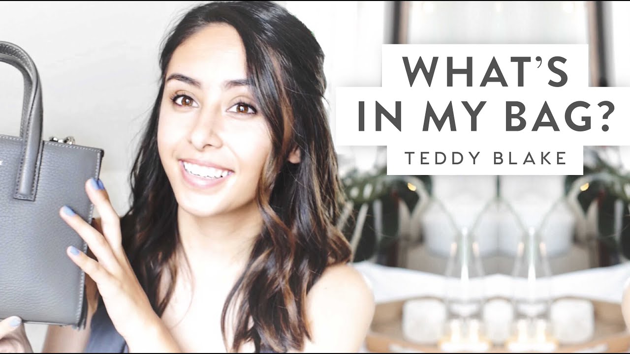 What's In My Everyday Bag TAG! | Teddy Blake