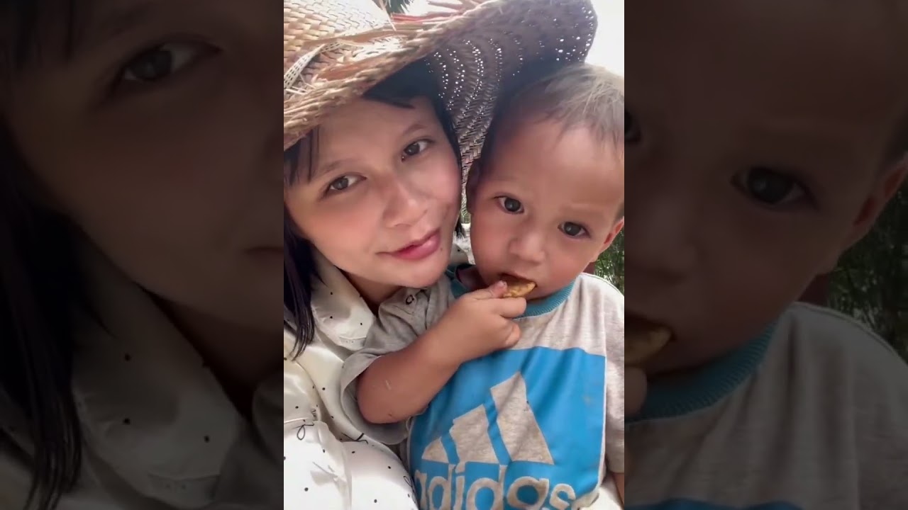 ម៉ាក់ អូនភ្លោះ មកលេងកូនៗទាំងបីហើយ ទុកកូនចោលយូរពេក... Mak Oun Plous