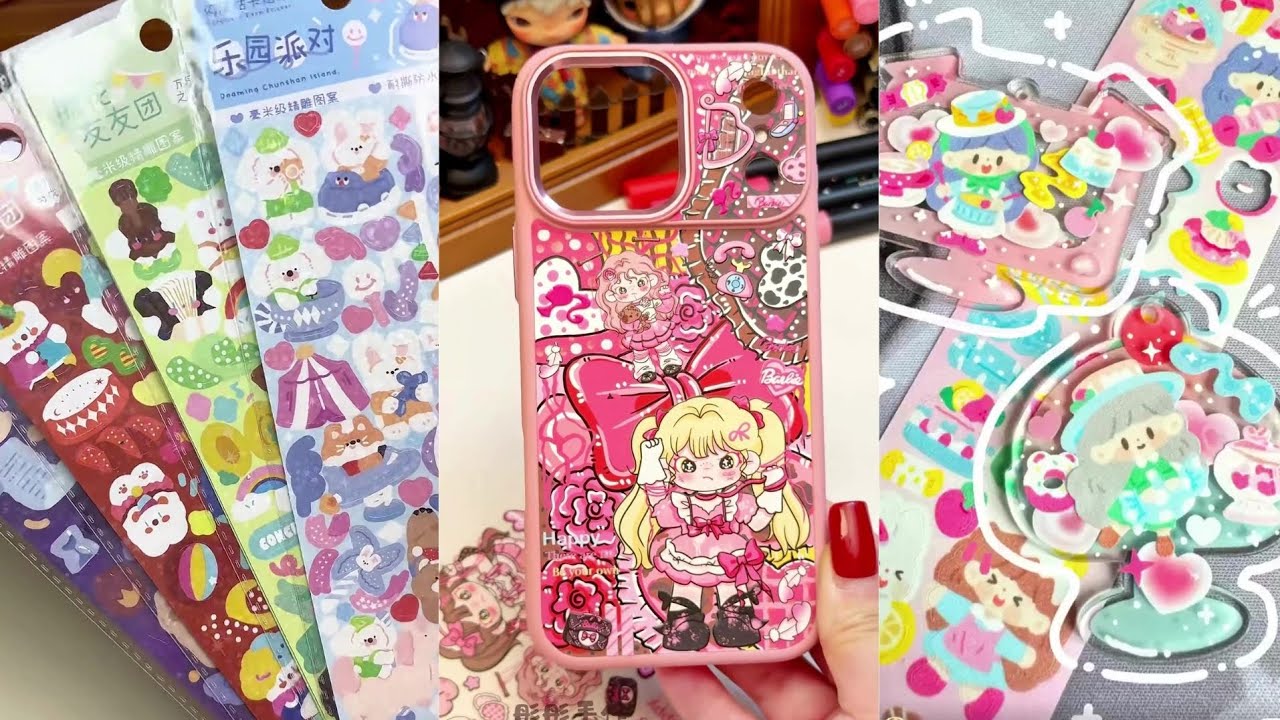 Journal Ideas with Kawaii Stickers Journal Decoration | ASMR & Relaxing | Journal With Me