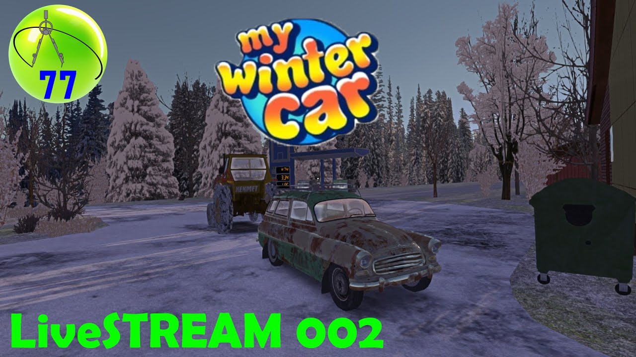 My Winter Car / MSC mod - 002 - Krádež Automatu (1080p60) Cz/Sk