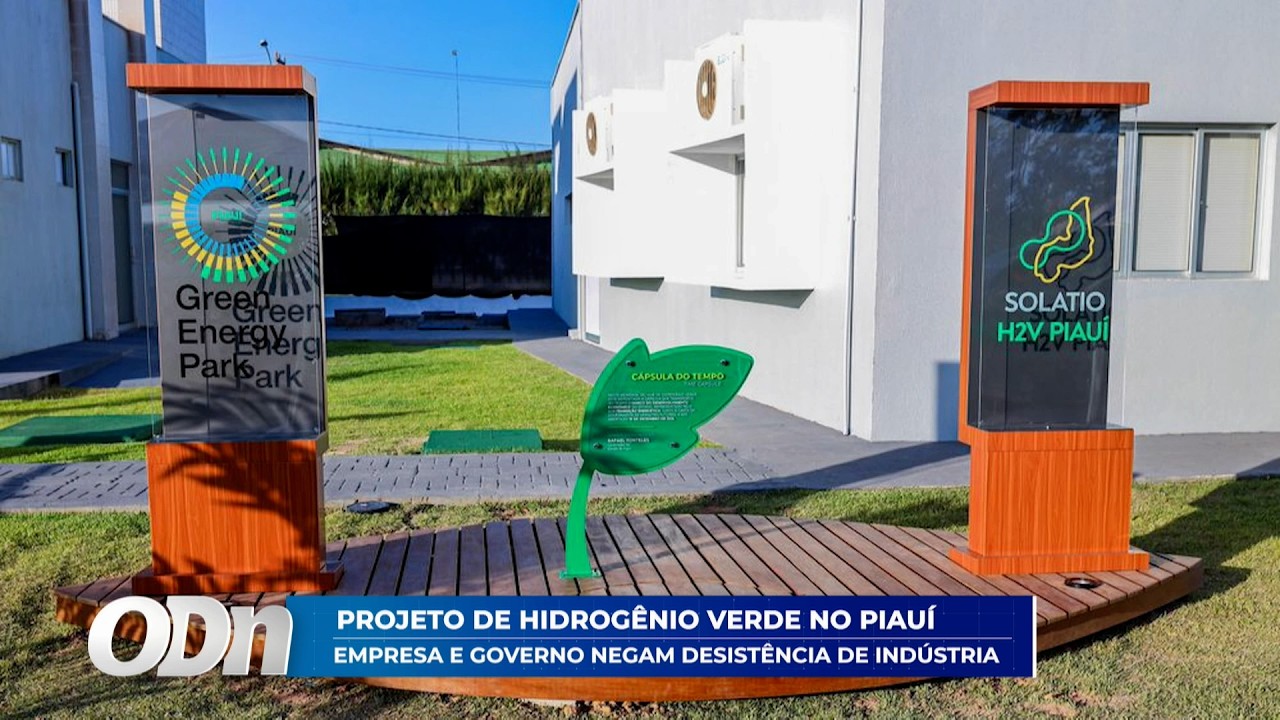 Projeto de hidrogênio verde no Piauí: Empresa e governo negam desistência 06 02 202