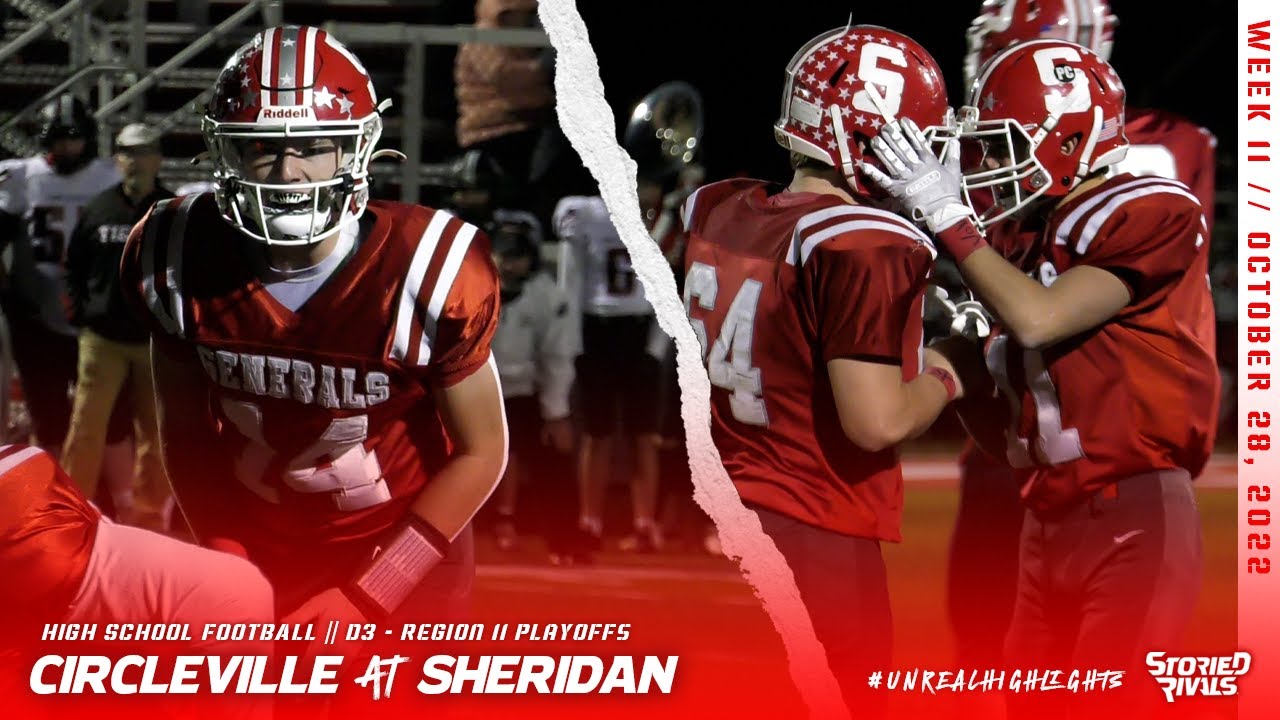 Sheridan Shuts Out Circleville in Playoff Win 🏈