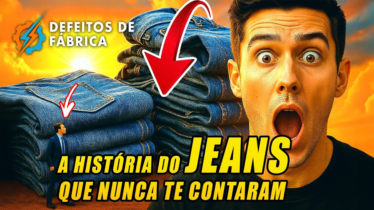 DEFEITOS DE FÁBRICA: O Corante Que Deu Errado e Pintou a Camiseta Mais Famosa - A HISTÓRIA DO JEANS