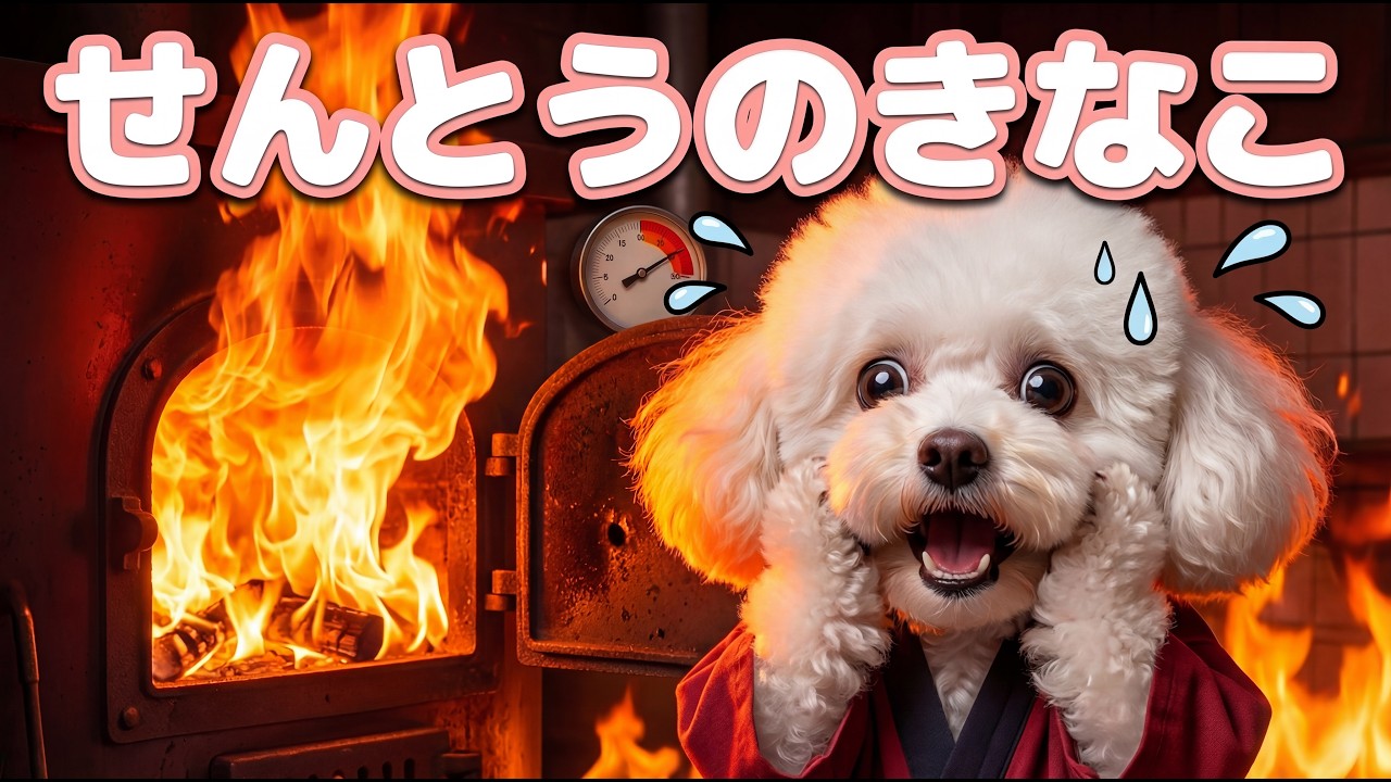 【社畜いぬのきなこ】いらっしゃい!! 銭湯バイトを始めたきなこの一日に密着🐶♨️