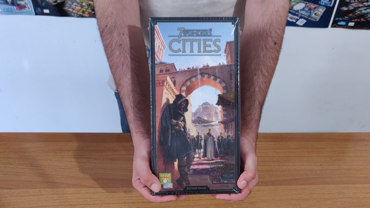 Unboxing di 7 Wonders Cities nuova edizione