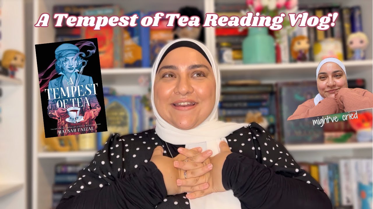 a tempest of tea reading vlog!