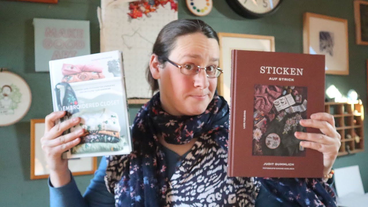 Embroidery on clothes - 2 books reviewed