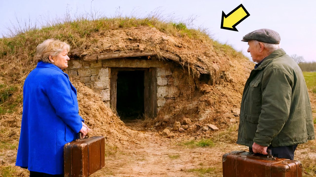 ABBANDONATI DAI FIGLI… COPPIA ANZIANA TROVA CASA SOTTERRANEA… MA QUELLO CHE TROVANO LÌ…