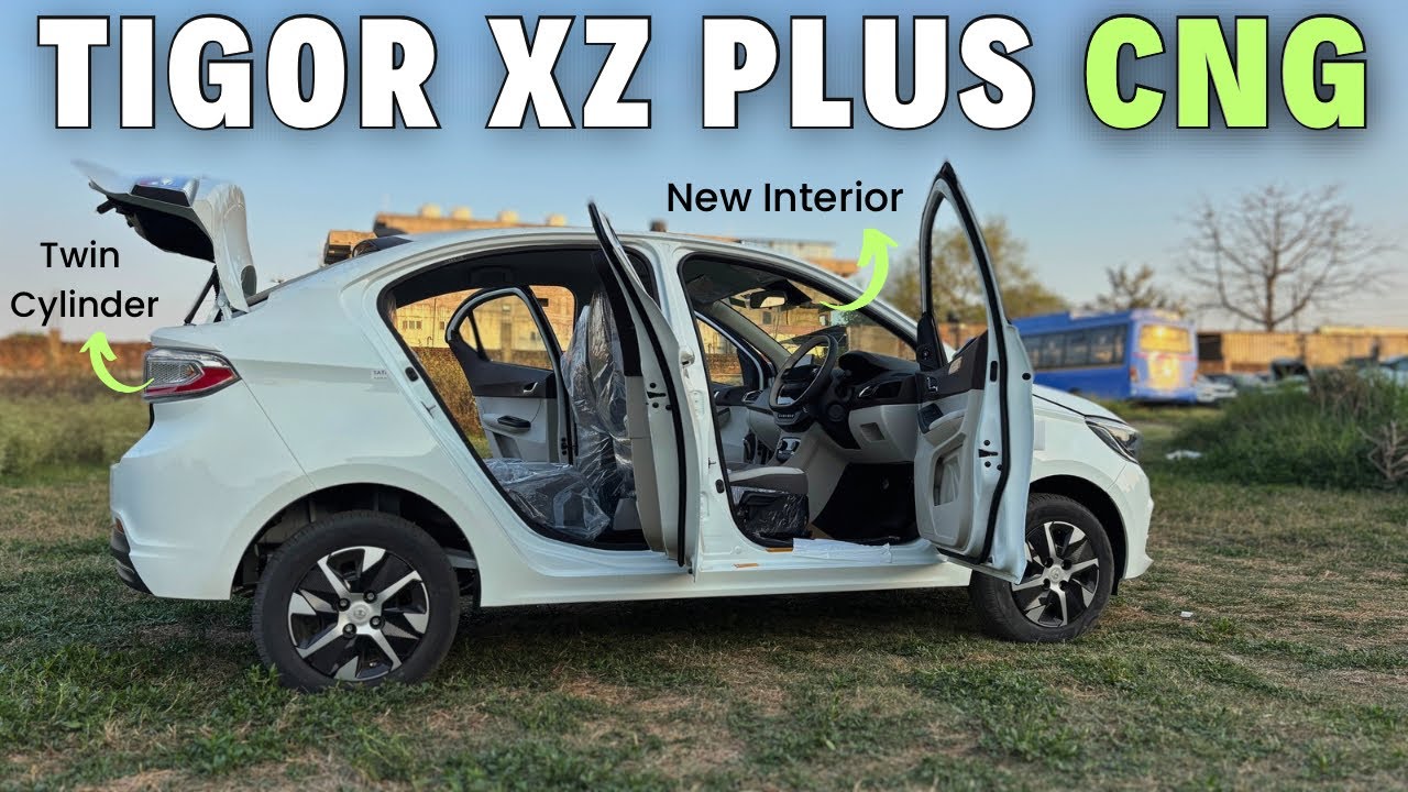 New Tata Tigor XZA Plus 2025 | Tigor CNG 2025 Price, Features, Mileage
