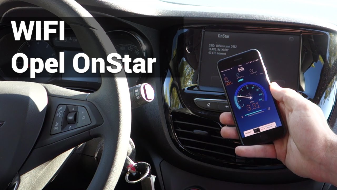 Probamos el WiFi en el coche de Opel OnStar