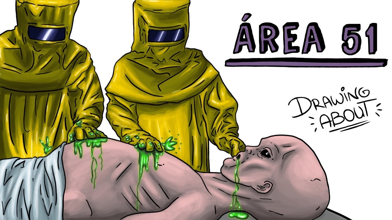 LOS MISTERIOS DEL &Aacute;REA 51 | Draw My Life