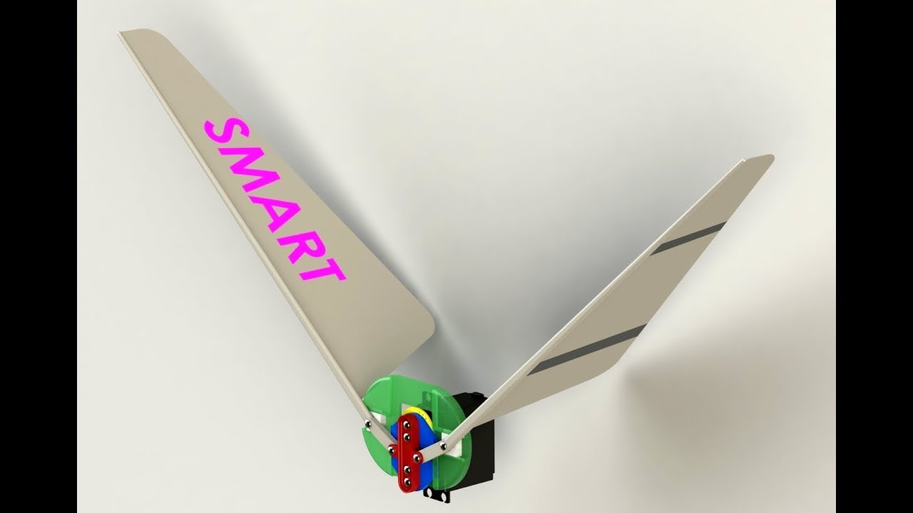 FLAPPING MECHANISM ,#design,#flapping,#solidworks,#mechanism,